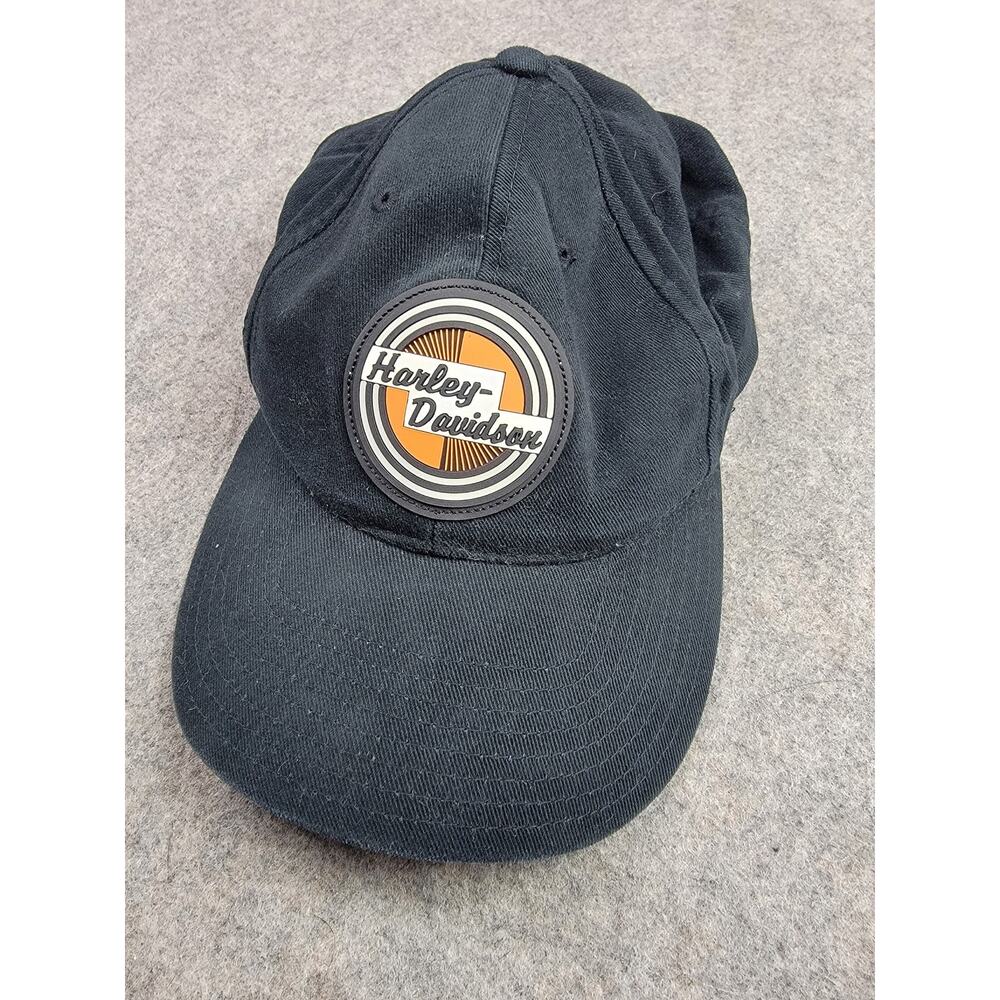 Harley-Davidson Hat Cap Snap Back Black Patch American Needle Motorcycle Mens